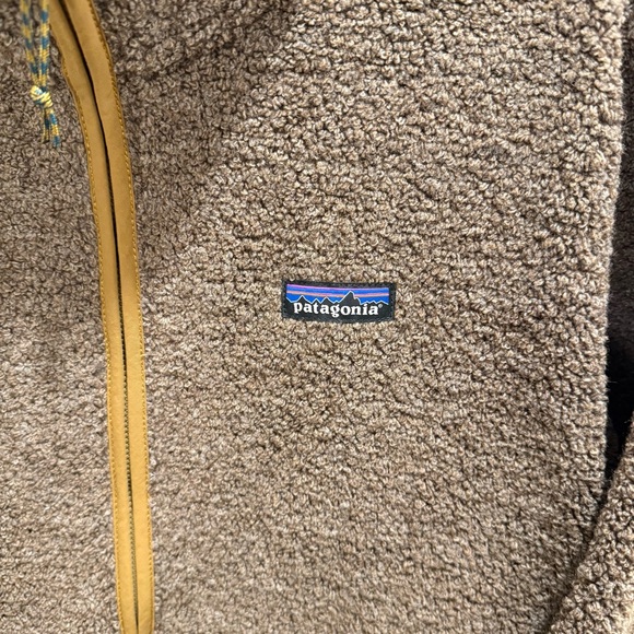 Patagonia classic Retro-X Half Zip Size Large Brown - Picture 2 of 7